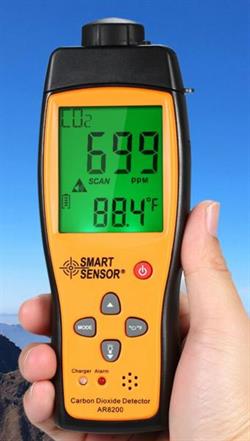 Smart Sensor AR8200 -  CO2 og temp.